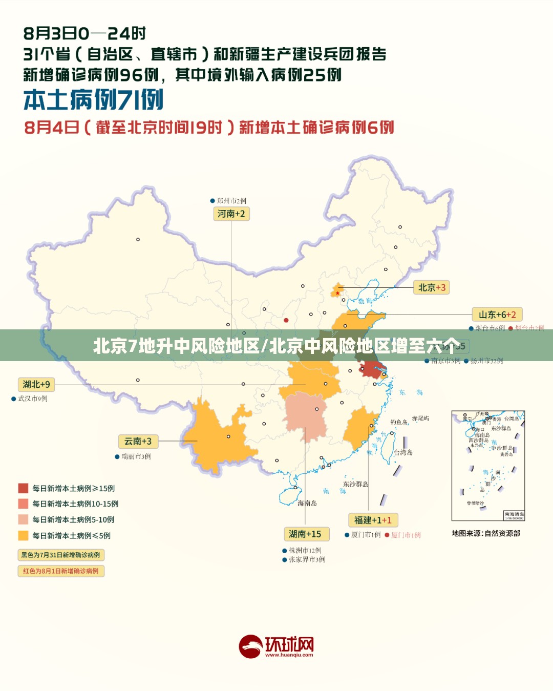 北京7地升中风险地区/北京中风险地区增至六个