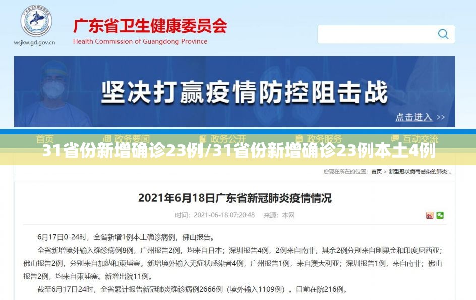 31省份新增确诊23例/31省份新增确诊23例本土4例 31省份新增确诊23例/31省份新增确诊23例本土4例