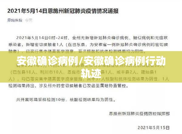 安徽确诊病例/安徽确诊病例行动轨迹 安徽确诊病例/安徽确诊病例行动轨迹
