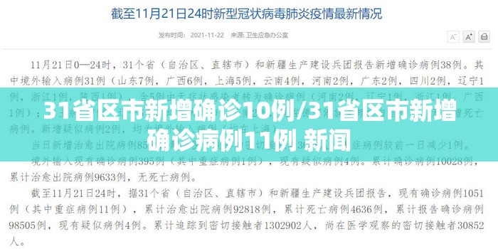 31省区市新增确诊10例/31省区市新增确诊病例11例 新闻