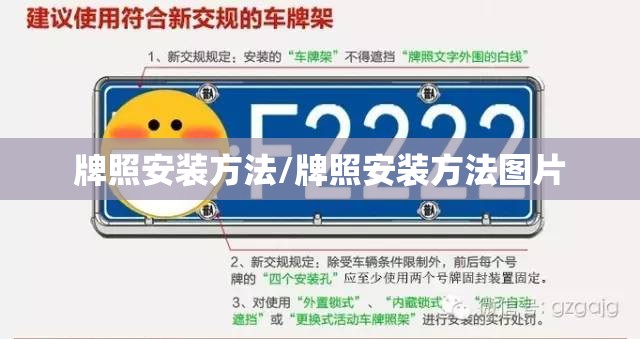 牌照安装方法/牌照安装方法图片