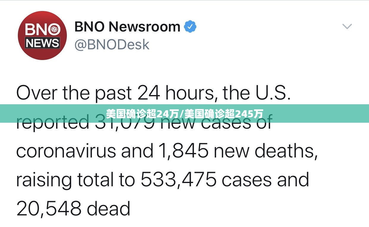 美国确诊超24万/美国确诊超245万 美国确诊超24万/美国确诊超245万
