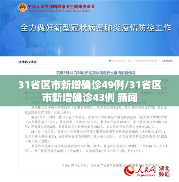 31省区市新增确诊49例/31省区市新增确诊43例 新闻 31省区市新增确诊49例/31省区市新增确诊43例 新闻