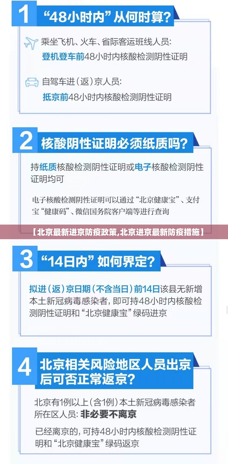 【北京最新进京防疫政策,北京进京最新防疫措施】