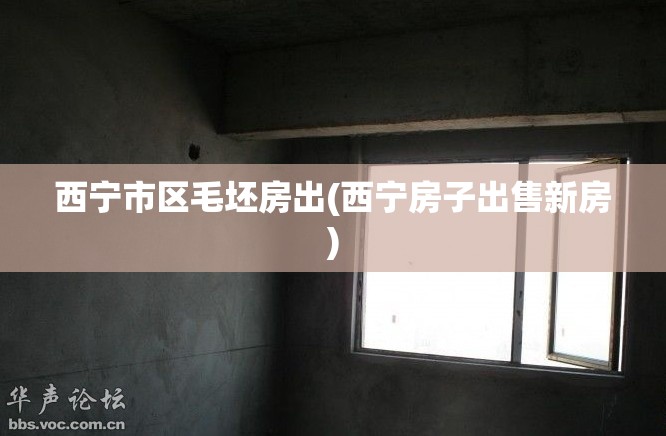 西宁市区毛坯房出(西宁房子出售新房)