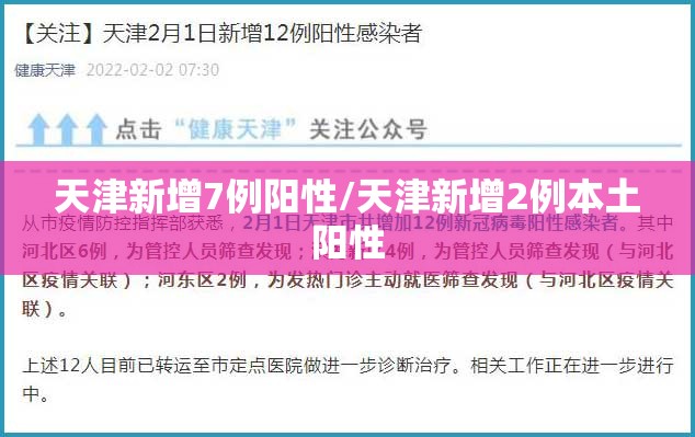 天津新增7例阳性/天津新增2例本土阳性 天津新增7例阳性/天津新增2例本土阳性
