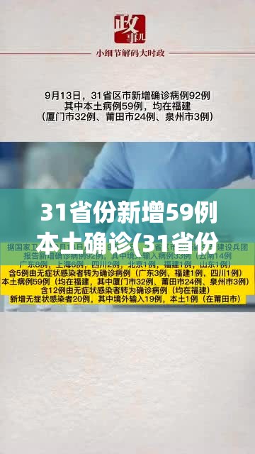 31省份新增59例本土确诊(31省份新增59例本土确诊 分布多省)