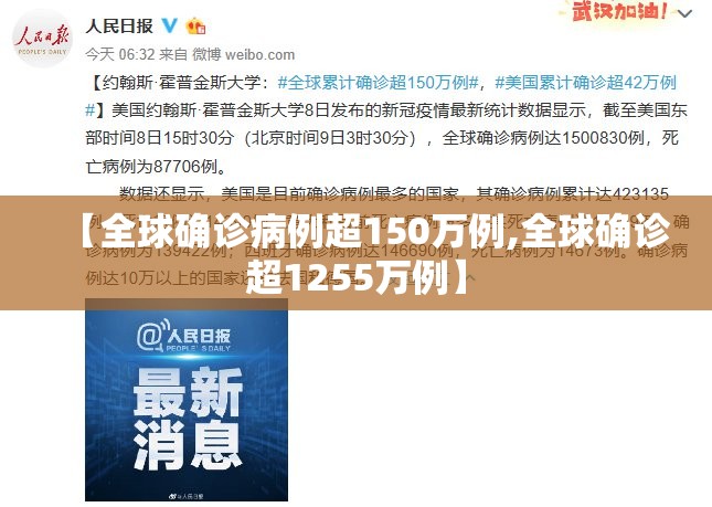 【全球确诊病例超150万例,全球确诊超1255万例】