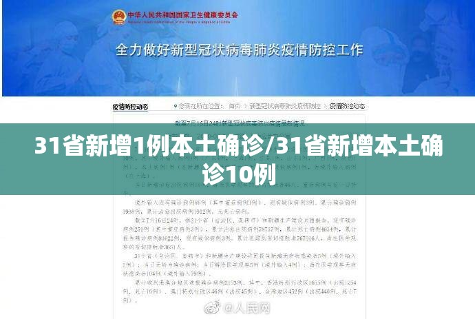 31省新增1例本土确诊/31省新增本土确诊10例