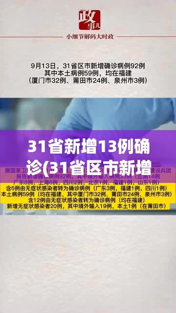 31省新增13例确诊(31省区市新增130例确诊) 31省新增13例确诊(31省区市新增130例确诊)