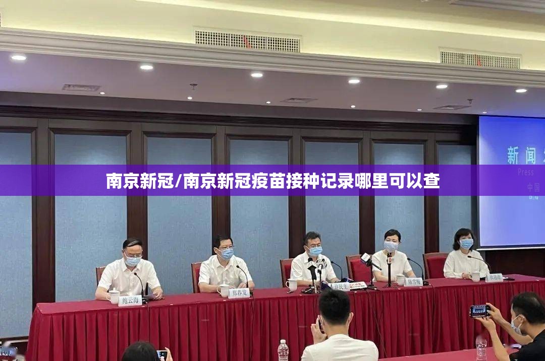 南京新冠/南京新冠疫苗接种记录哪里可以查