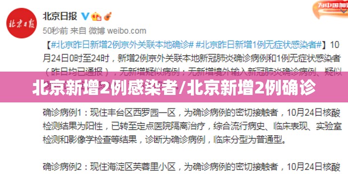 北京新增2例感染者/北京新增2例确诊 北京新增2例感染者/北京新增2例确诊