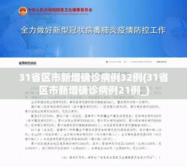 31省区市新增确诊病例32例(31省区市新增确诊病例21例_) 31省区市新增确诊病例32例(31省区市新增确诊病例21例_)