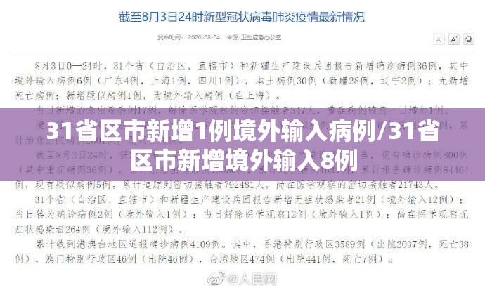31省区市新增1例境外输入病例/31省区市新增境外输入8例 31省区市新增1例境外输入病例/31省区市新增境外输入8例