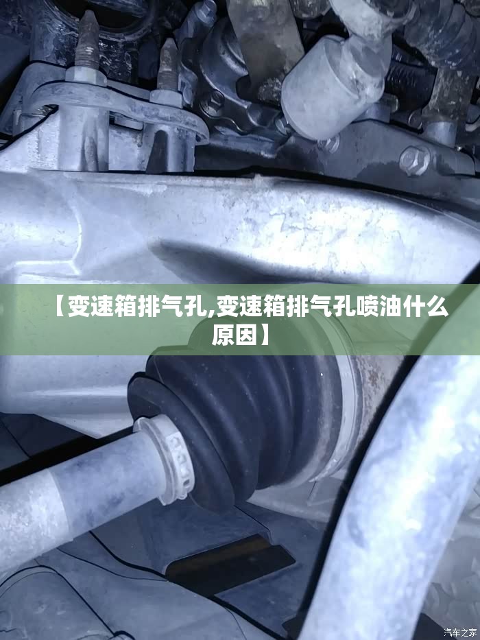 【变速箱排气孔,变速箱排气孔喷油什么原因】