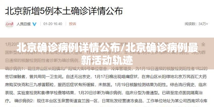 北京确诊病例详情公布/北京确诊病例最新活动轨迹 北京确诊病例详情公布/北京确诊病例最新活动轨迹