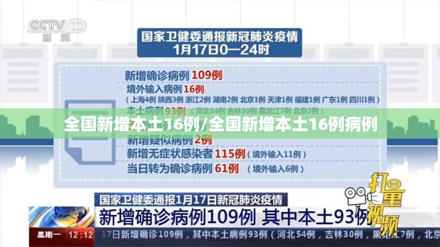 全国新增本土16例/全国新增本土16例病例