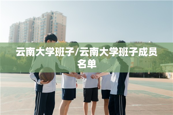 云南大学班子/云南大学班子成员名单 云南大学班子/云南大学班子成员名单