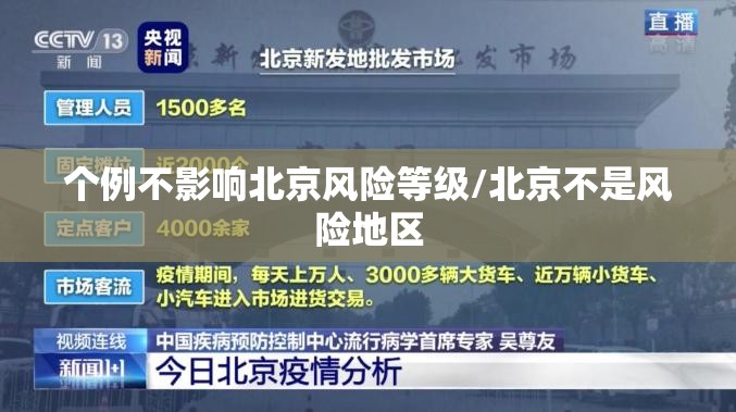 个例不影响北京风险等级/北京不是风险地区 个例不影响北京风险等级/北京不是风险地区