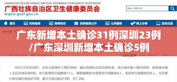 广东新增本土确诊31例深圳23例/广东深圳新增本土确诊5例