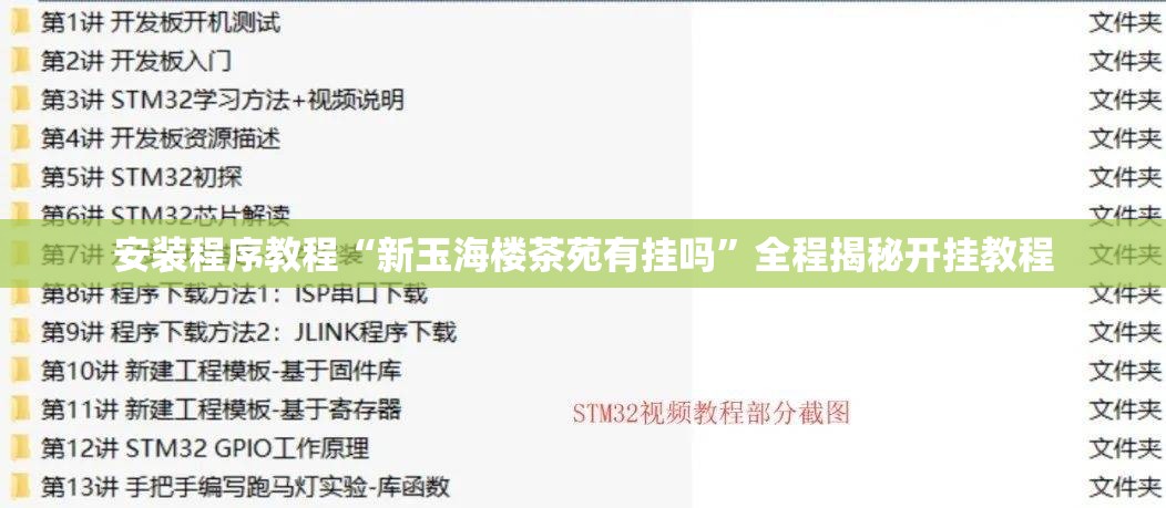 安装程序教程“新玉海楼茶苑有挂吗	”全程揭秘开挂教程