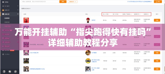 万能开挂辅助“指尖跑得快有挂吗”详细辅助教程分享