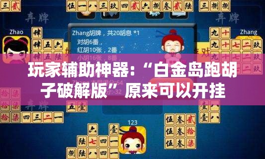 玩家辅助神器:“白金岛跑胡子破解版”原来可以开挂