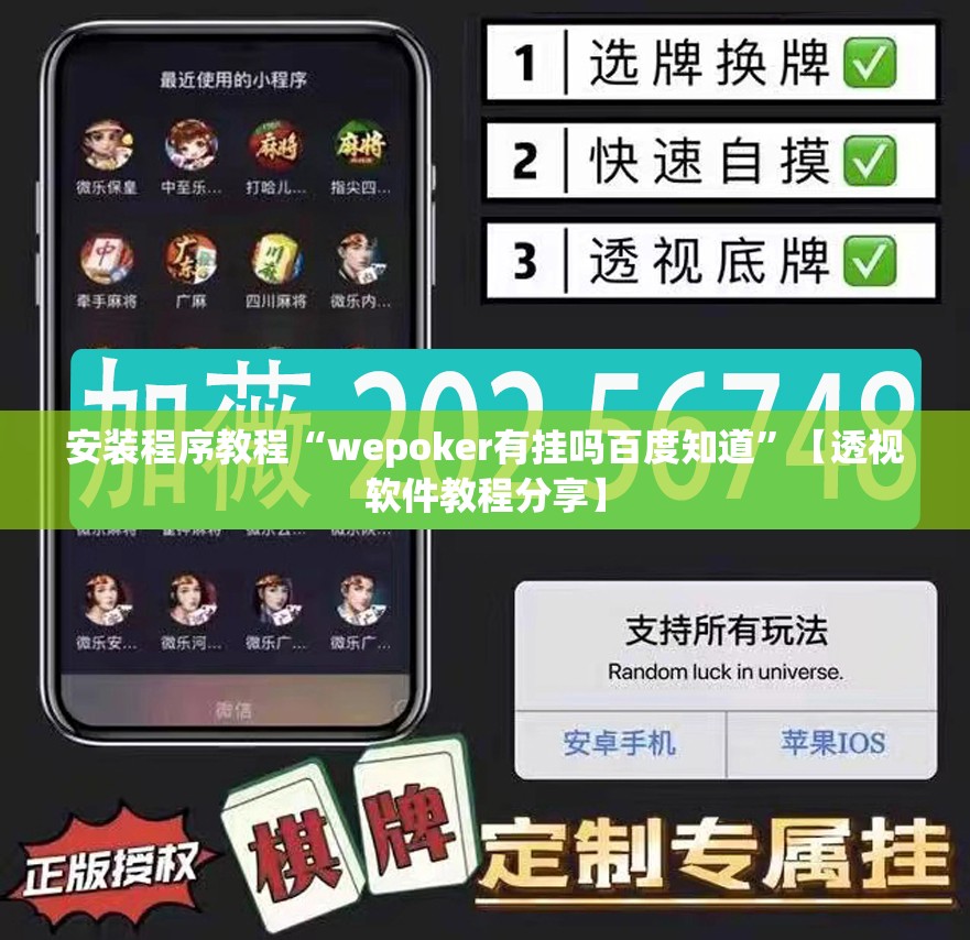 安装程序教程“wepoker有挂吗百度知道	”【透视软件教程分享】