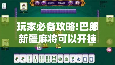 玩家必备攻略!巴郎新疆麻将可以开挂吗”全程揭秘开挂教程