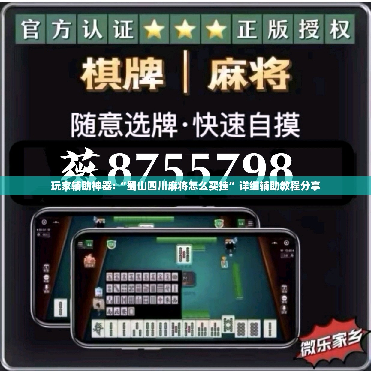 玩家辅助神器:“蜀山四川麻将怎么买挂”详细辅助教程分享