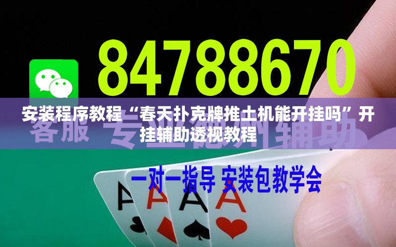 安装程序教程“春天扑克牌推土机能开挂吗”开挂辅助透视教程