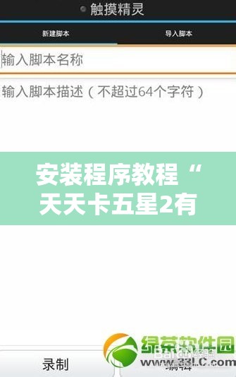 安装程序教程“天天卡五星2有挂吗”详细辅助软件教程