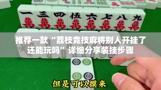 推荐一款“荔枝竞技麻将别人开挂了还能玩吗”详细分享装挂步骤