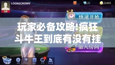 玩家必备攻略!疯狂斗牛王到底有没有挂!辅助神器插件下载