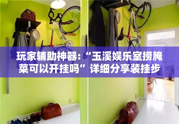 玩家辅助神器:“玉溪娱乐室捞腌菜可以开挂吗”详细分享装挂步骤