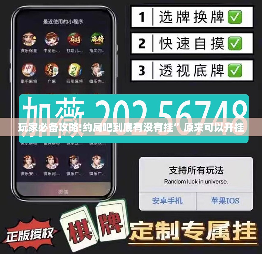 玩家必备攻略!约局吧到底有没有挂”原来可以开挂