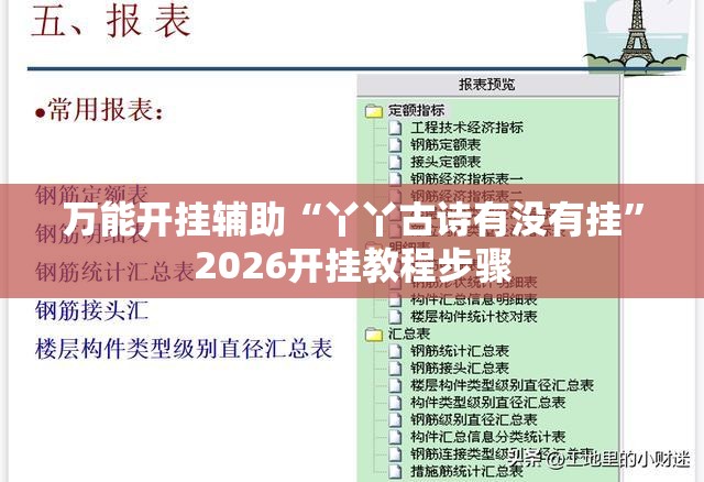 万能开挂辅助“丫丫古诗有没有挂”2026开挂教程步骤