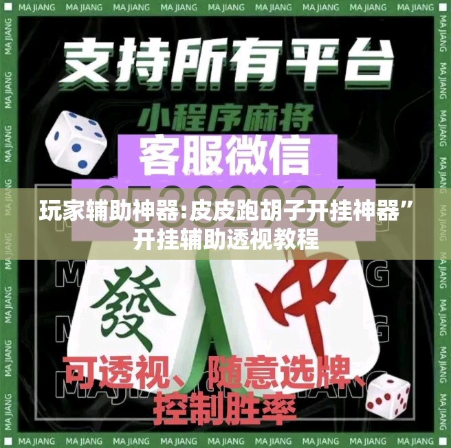 玩家辅助神器:皮皮跑胡子开挂神器”开挂辅助透视教程