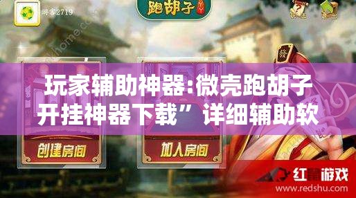 玩家辅助神器:微壳跑胡子开挂神器下载”详细辅助软件教程