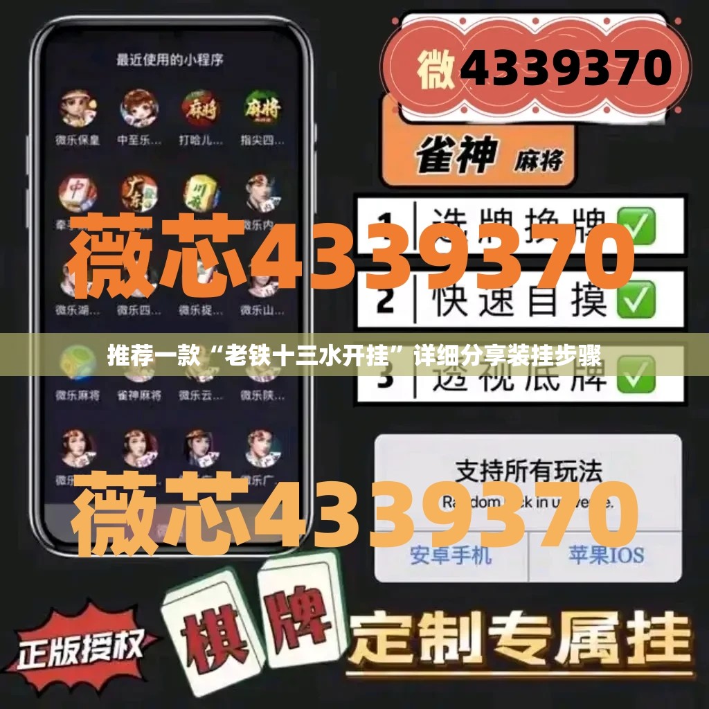 推荐一款“老铁十三水开挂”详细分享装挂步骤