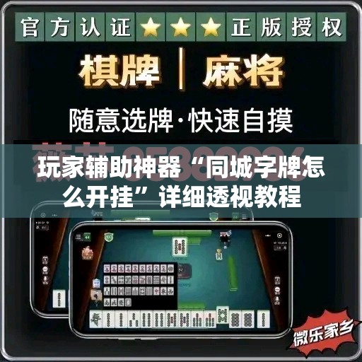 玩家辅助神器“同城字牌怎么开挂	”详细透视教程