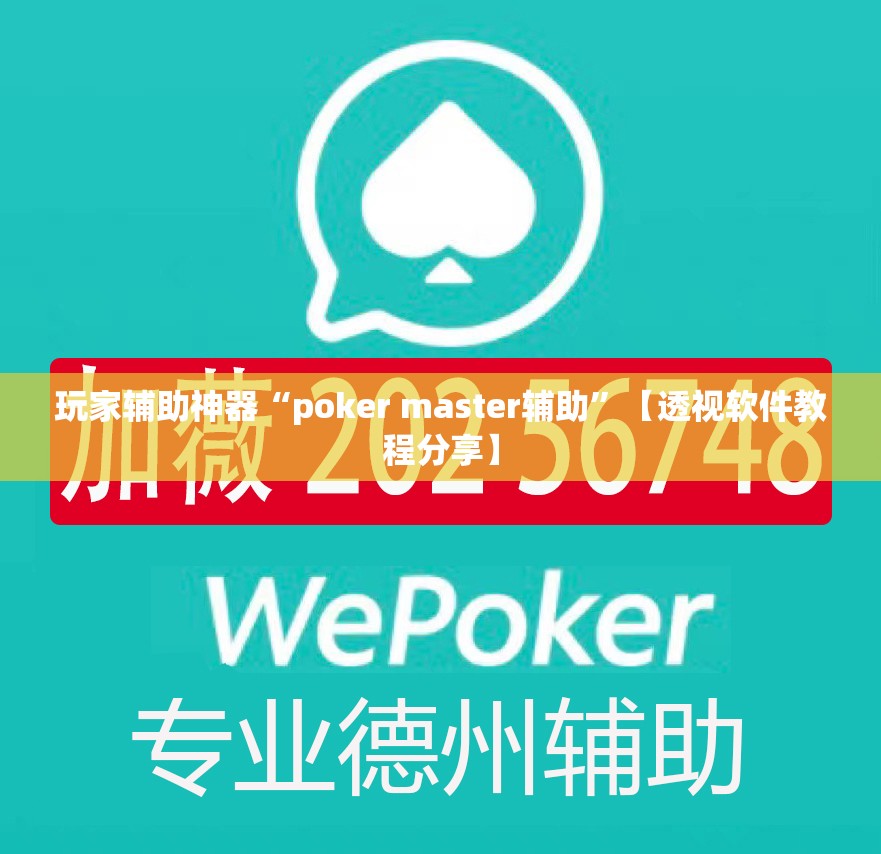 玩家辅助神器“poker master辅助	”【透视软件教程分享】
