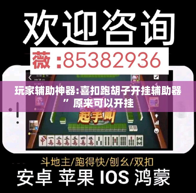 玩家辅助神器:喜扣跑胡子开挂辅助器	”原来可以开挂