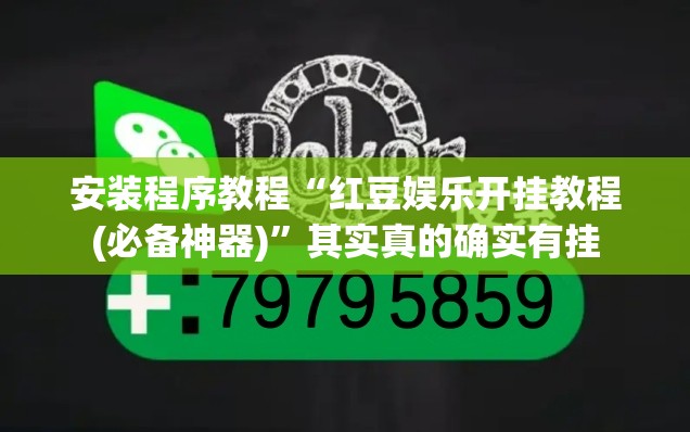 安装程序教程“红豆娱乐开挂教程(必备神器)	”其实真的确实有挂