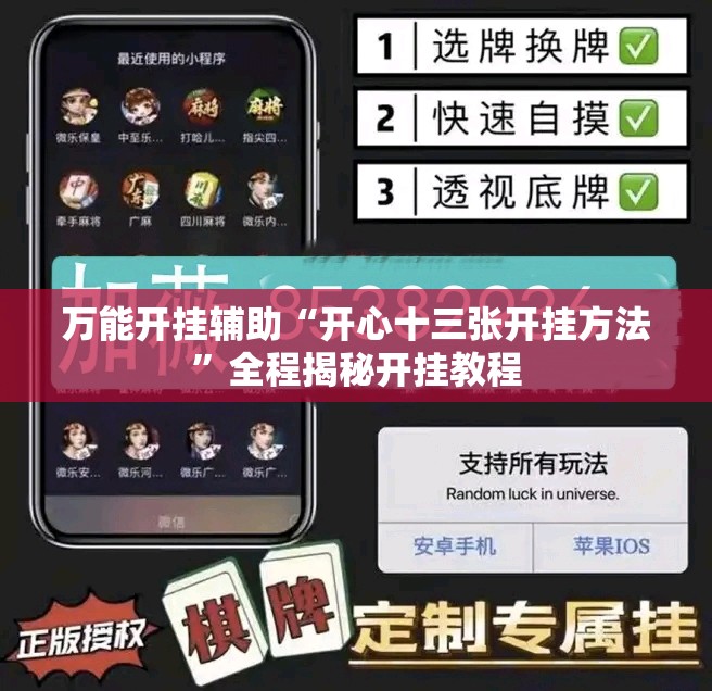 万能开挂辅助“开心十三张开挂方法”全程揭秘开挂教程