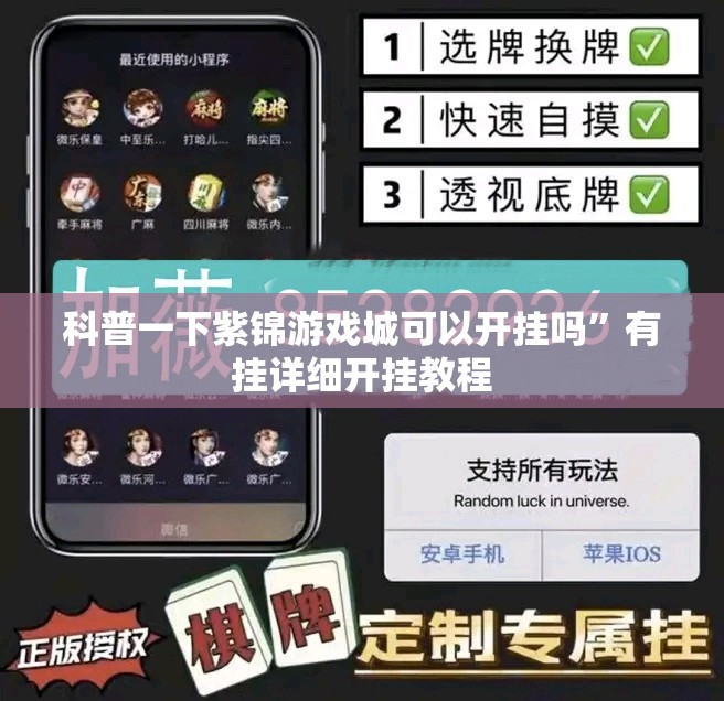 科普一下紫锦游戏城可以开挂吗”有挂详细开挂教程