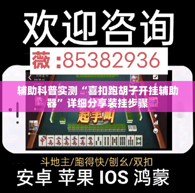 辅助科普实测“喜扣跑胡子开挂辅助器”详细分享装挂步骤