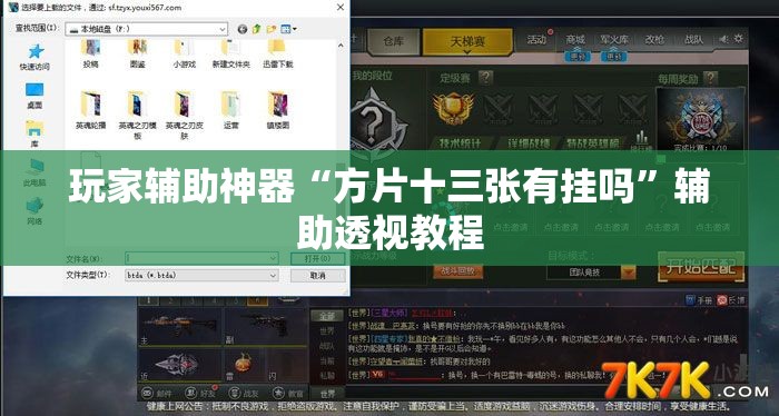 玩家辅助神器“方片十三张有挂吗	”辅助透视教程