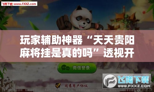 玩家辅助神器“天天贵阳麻将挂是真的吗	”透视开挂辅助教程